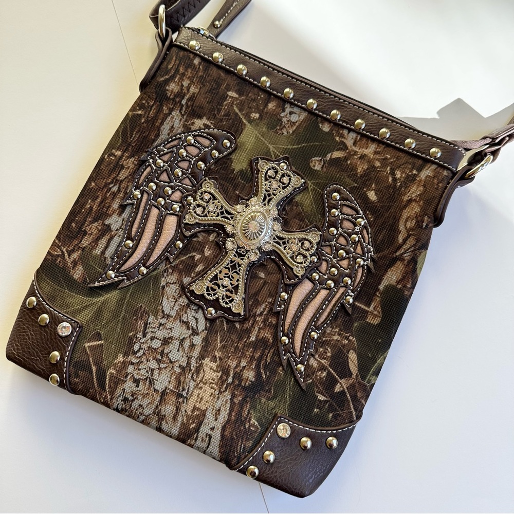 Camo Crossbody Bag